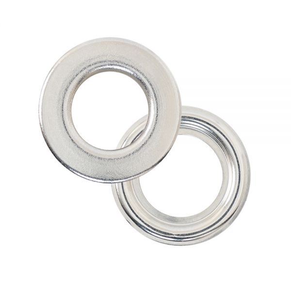 Occhielli Piatti in Ottone — occhielli all'ingrosso, fabbrica Ata Buttons Turchia