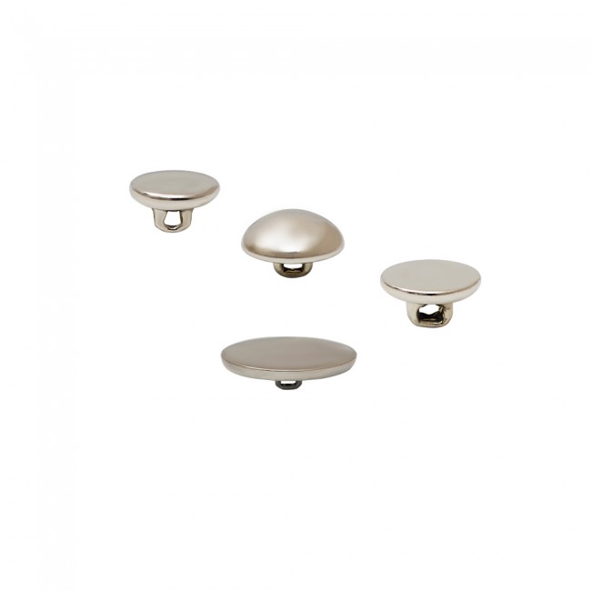 Bottone con Gambo da Cucire in Ottone — Bottoni e Rinforzi Metallici, dettaglio, Ata Buttons Turchia