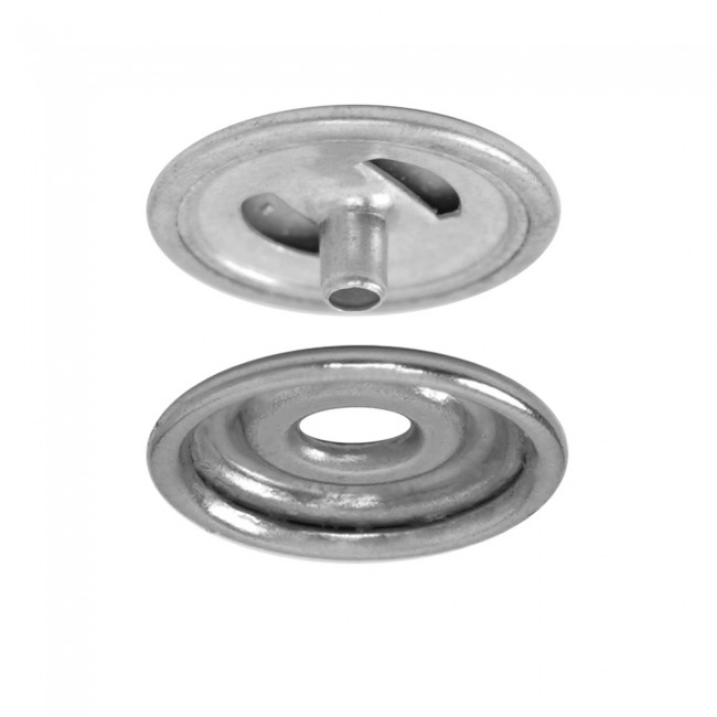 Rivetto con Cappuccio per Colletto Giacca — Rivetti, dettaglio, Ata Buttons Turchia