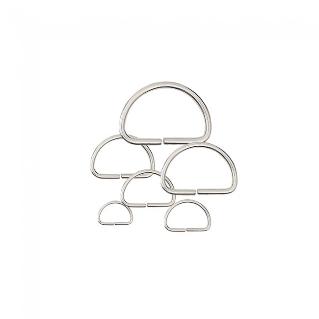Fibbie a D — Fibbie in Filo Metallico, dettaglio, Ata Buttons Turchia