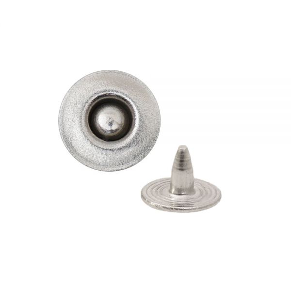 Rivetto a Cupola Inciso — rivetti all'ingrosso, fabbrica Ata Buttons Turchia