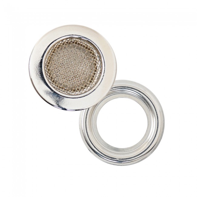 Occhielli a Rete in Ottone — Occhielli, dettaglio, Ata Buttons Turchia