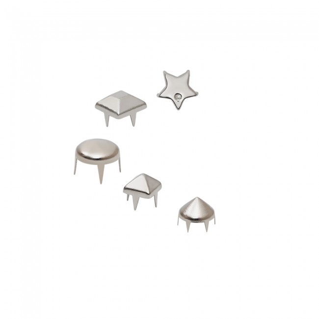 Borchie Metalliche Decorative — Accessori in Acciaio Inox, dettaglio, Ata Buttons Turchia