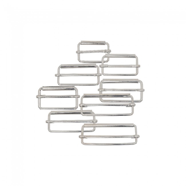 Fibbie di Regolazione con Rullo — Fibbie in Filo Metallico, dettaglio, Ata Buttons Turchia
