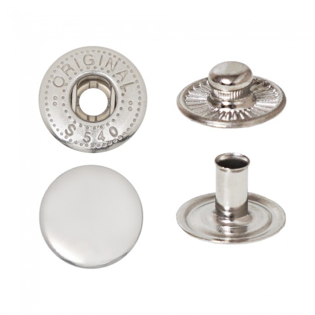 Bottone a Pressione Super S540 — Bottoni a Pressione, dettaglio, Ata Buttons Turchia