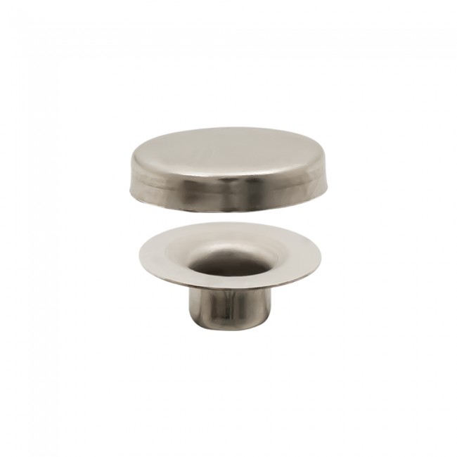 Rivetto Inox con Cappuccio e Perno — Rivetti, dettaglio, Ata Buttons Turchia