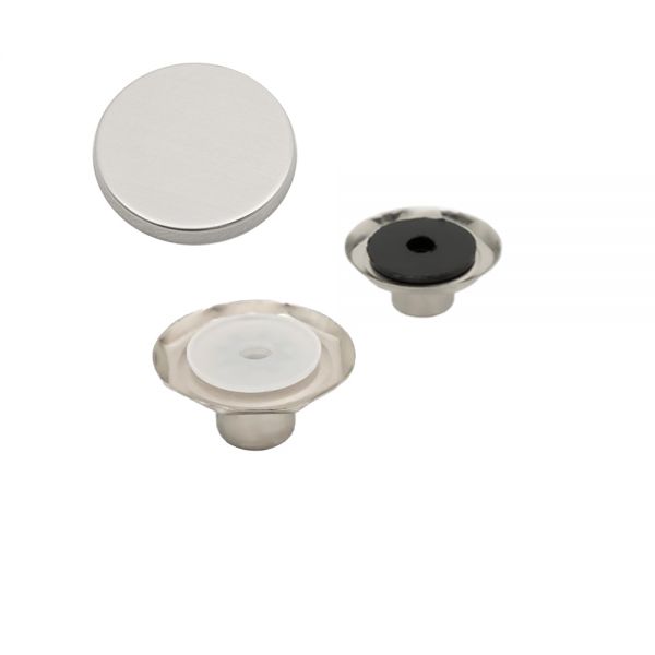 Rinforzi e Cappucci Inox per Bottoni da Jeans — bottoni per jeans all'ingrosso, fabbrica Ata Buttons Turchia