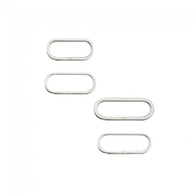 Fibbie in Filo di Acciaio Inox — Fibbie in Filo Metallico, dettaglio, Ata Buttons Turchia